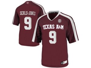 2016 Men\'sTexas A&M Aggies Ricky Seals-Jones #9 College Football Authentic Jersey - Maroon