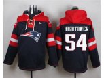 New England Patriots #54 Dont'a Hightower Navy Blue Player Pullover Hoodie