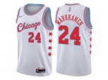 Nike Chicago Bulls #24 Lauri Markkanen Authentic White NBA Jersey - City Edition