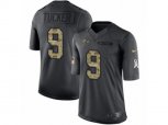 Baltimore Ravens #9 Justin Tucker Limited Black 2016 Salute to Service NFL Jersey