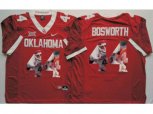 Oklahoma Sooners #44 Brian Bosworth Red Player Fashion Stitched NCAA Jersey