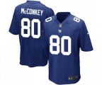 New York Giants #80 Phil McConkey Game Royal Blue Team Color Football Jersey