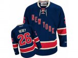 New York Rangers #26 Jimmy Vesey Authentic Navy Blue Third NHL Jersey
