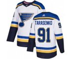 St. Louis Blues #91 Vladimir Tarasenko White Road Stitched Hockey Jersey