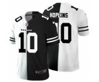 Houston Texans #10 DeAndre Hopkins Black V White Peace Split Vapor Untouchable Limited Football Jersey