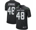 New York Jets #48 Jordan Jenkins Game Black Alternate Football Jersey