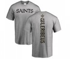New Orleans Saints #61 Josh LeRibeus Ash Backer T-Shirt