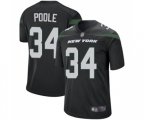 New York Jets #34 Brian Poole Game Black Alternate Football Jersey