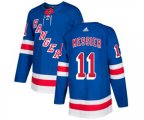 Adidas New York Rangers #11 Mark Messier Premier Royal Blue Home NHL Jersey
