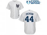 New York Yankees #44 Reggie Jackson Replica White Home MLB Jersey