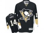 Pittsburgh Penguins #14 Chris Kunitz Authentic Black Home NHL Jersey
