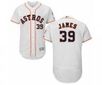 Houston Astros Josh James White Home Flex Base Authentic Collection Baseball Player Jersey
