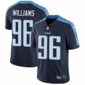 Tennessee Titans #96 Sylvester Williams Navy Blue Alternate Vapor Untouchable Limited Player NFL Jersey