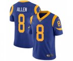 Los Angeles Rams #8 Brandon Allen Royal Blue Alternate Vapor Untouchable Limited Player Football Jersey