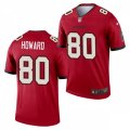 Tampa Bay Buccaneers #80 O.J. Howard Nike Home Red Vapor Limited Jersey