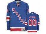 New York Rangers Custom jersey blue home man hockey