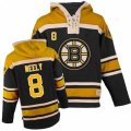 oston Bruins #8 Cam Neely Premier Black Sawyer Hooded Sweatshirt NHL Jersey