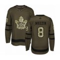 Toronto Maple Leafs #8 Jake Muzzin Authentic Green Salute to Service Hockey Jersey