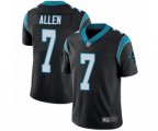 Carolina Panthers #7 Kyle Allen Black Team Color Vapor Untouchable Limited Player Football Jersey