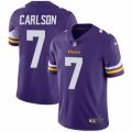 Minnesota Vikings #7 Daniel Carlson Purple Team Color Vapor Untouchable Limited Player NFL Jersey