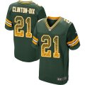 Green Bay Packers #21 Ha Clinton-Dix Elite Green Home Drift Fashion NFL Jersey