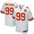 Kansas City Chiefs #99 Rakeem Nunez-Roches Game White NFL Jersey