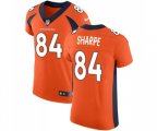 Denver Broncos #84 Shannon Sharpe Orange Team Color Vapor Untouchable Elite Player Football Jersey