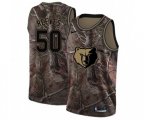 Memphis Grizzlies #50 Bryant Reeves Swingman Camo Realtree Collection NBA Jersey