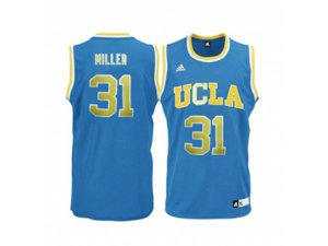 Men\'s UCLA Bruins Reggie Miller #31 College Basketball Jersey - Blue