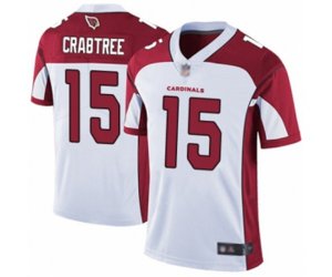Arizona Cardinals #15 Michael Crabtree White Vapor Untouchable Limited Player Football Jersey