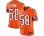 Chicago Bears #58 Roquan Smith Orange Alternate Vapor Untouchable Limited Player Football Jersey