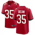 Tampa Bay Buccaneers #35 Jamel Dean Nike Home Red Vapor Limited Jersey