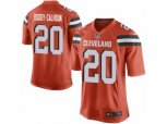 Cleveland Browns #20 Briean Boddy-Calhoun Game Orange Alternate NFL Jersey