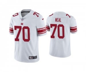 New York Giants #70 Evan Neal White Vapor Untouchable Limited Stitched Jersey
