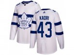 Toronto Maple Leafs #43 Nazem Kadri White Authentic 2018 Stadium Series Stitched NHL Jersey