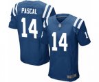 Indianapolis Colts #14 Zach Pascal Elite Royal Blue Team Color Football Jersey