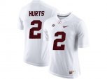 2016 Alabama Crimson Tide Jalen Hurts #2 College Football Limited Jerseys - White