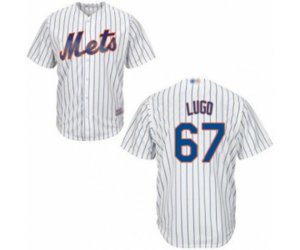 New York Mets Seth Lugo Replica White Home Cool Base Baseball Player Jersey