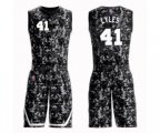 San Antonio Spurs #41 Trey Lyles Swingman Camo Basketball Suit Jersey - City Edition