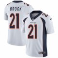 Denver Broncos #21 Tramaine Brock White Vapor Untouchable Limited Player NFL Jersey