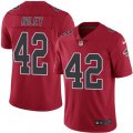 Atlanta Falcons #42 Duke Riley Limited Red Rush Vapor Untouchable NFL Jersey