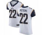 Los Angeles Rams #22 Marcus Peters White Vapor Untouchable Elite Player Football Jersey