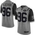 New York Jets #96 Muhammad Wilkerson Limited Gray Gridiron NFL Jersey