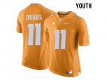 2016 Youth Tennessee Volunteers Joshua Dobbs #11 College Football Limited Jersey - Orange