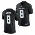 New York Jets #8 Elijah Moore Nike Black Alternate Limited Jersey