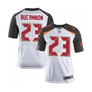 Tampa Bay Buccaneers #23 Deone Bucannon Elite White Football Jersey