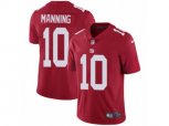 New York Giants #10 Eli Manning Vapor Untouchable Limited Red Alternate NFL Jersey