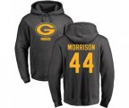 Green Bay Packers #44 Antonio Morrison Ash One Color Pullover Hoodie