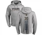 Vegas Golden Knights #30 Malcolm Subban Gray Backer Pullover Hoodie