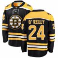 Boston Bruins #24 Terry O'Reilly Authentic Black Home Fanatics Branded Breakaway NHL Jersey